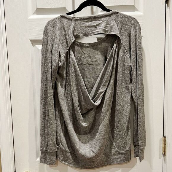 Chaser Slippers Champagne Open Back Sweater - Picture 6 of 6